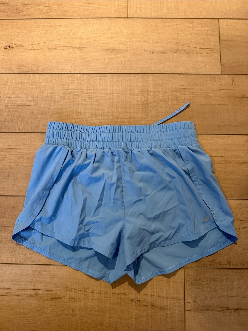 Asics Light Blue Women’s Athletic Shorts